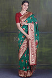 Banarasi Saree Sea Green Banarasi Saree saree online