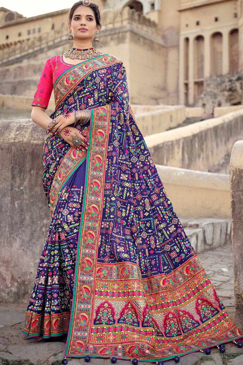 banarasi silk saree