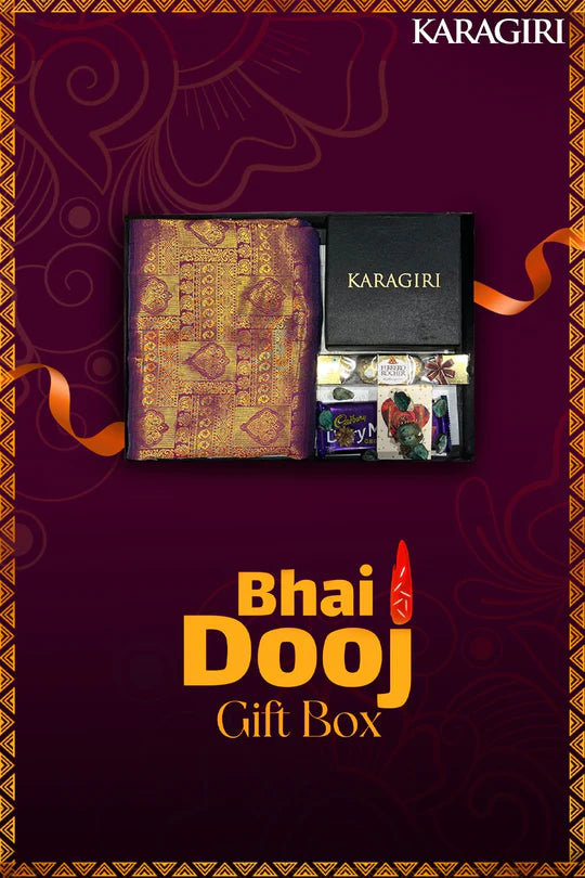 Bhai Dooj Gift Box - (Combo of 4 and a Personalised Note)