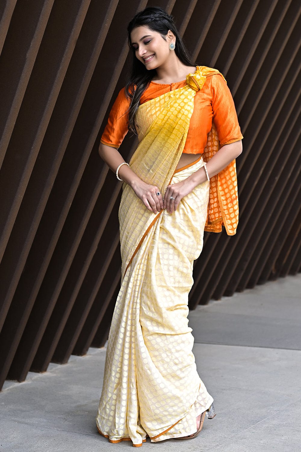 Buy Fashionkiosks Women Cotton Kerala Saree With Blouse Piece Online at  Best Prices in India - JioMart.