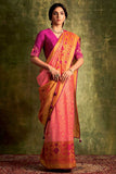 pink sarees