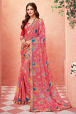 chiffon saree