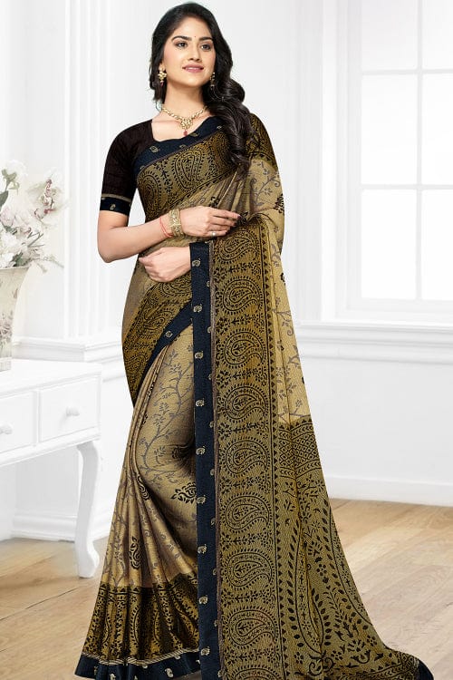 Chiffon saree