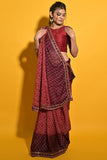 chiffon saree