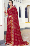 chiffon saree