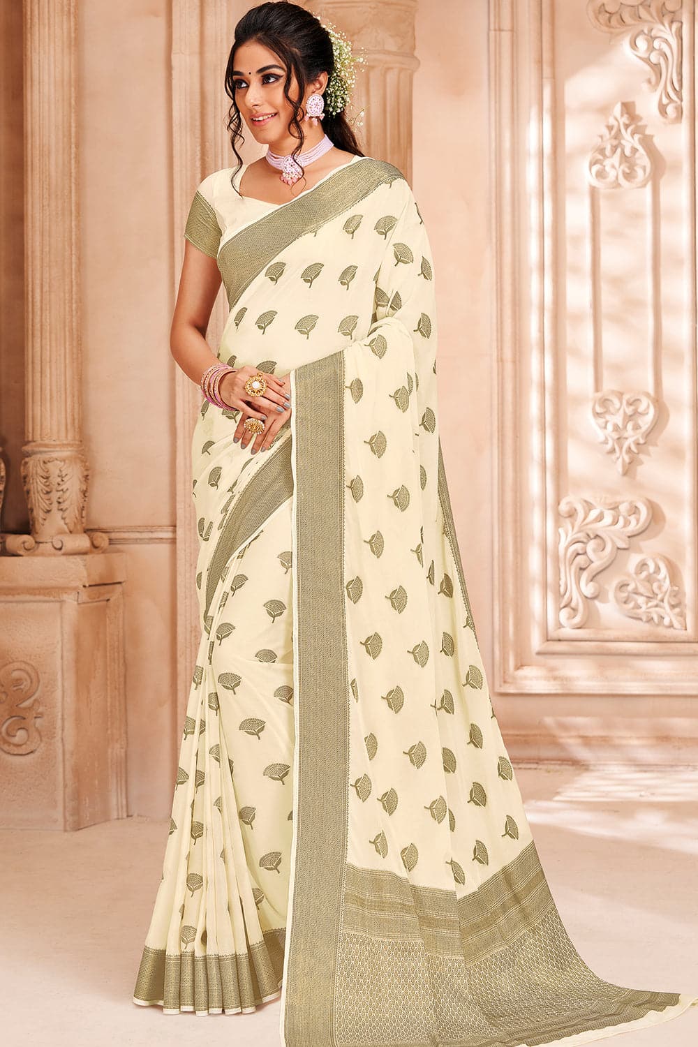 chiffon saree