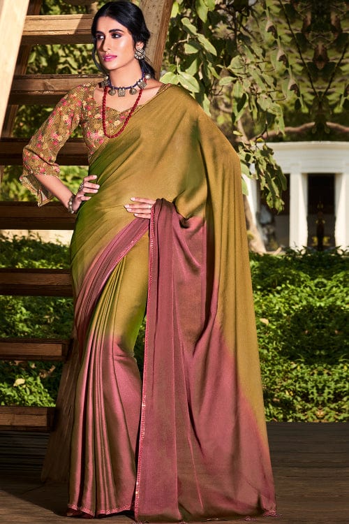 chiffon saree