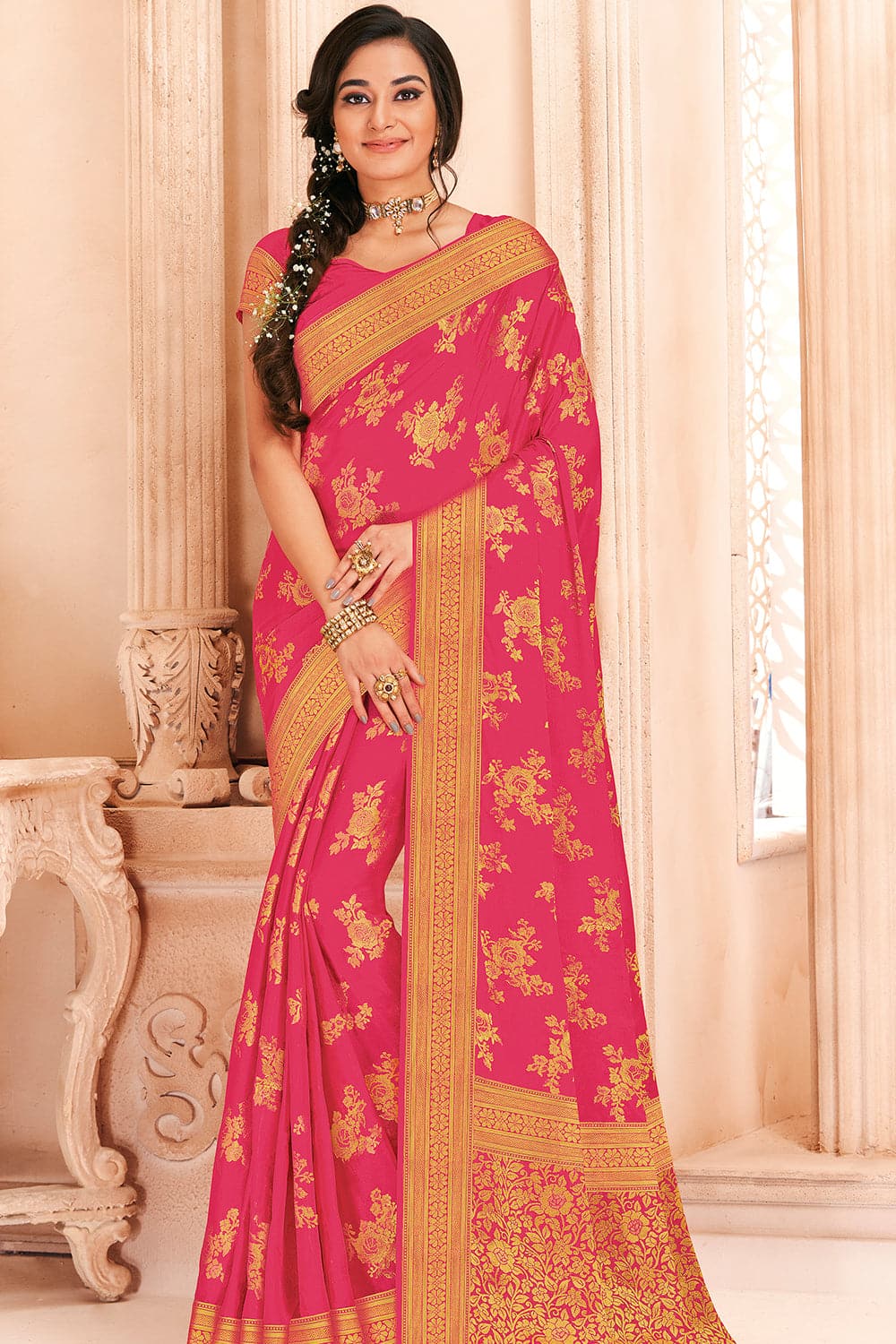 chiffon saree