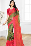 chiffon saree