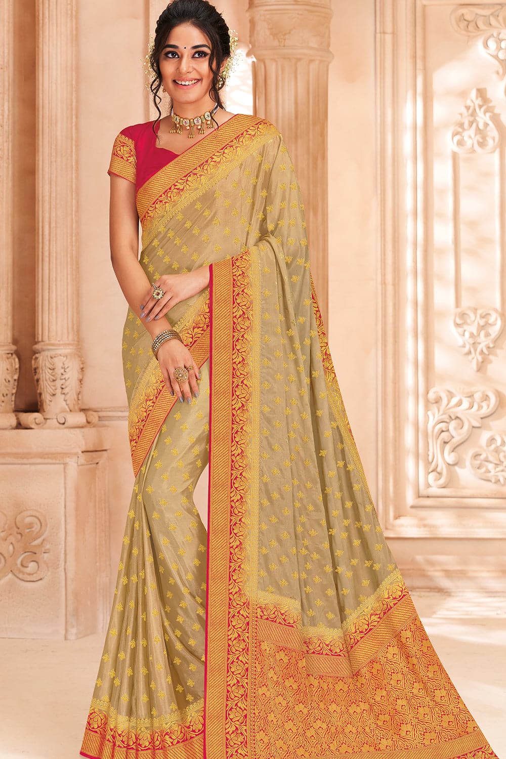 chiffon saree