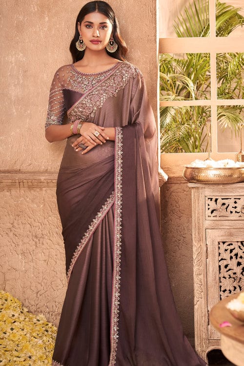 chiffon saree design