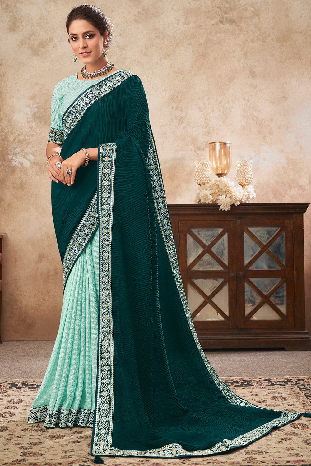 chiffon saree