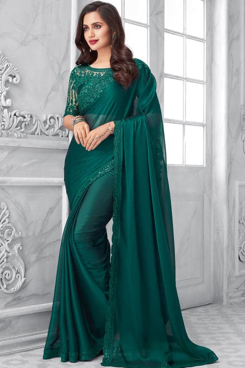 chiffon saree