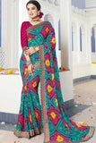 chiffon saree