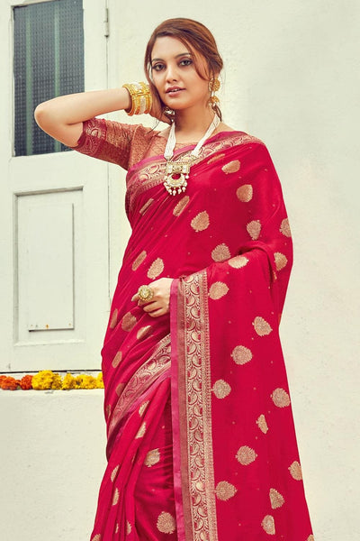 Summer White And Red Colour Printed Cotton Ladies Saree For Casual Wear,  Party Wear at Best Price in Karur | Vaisha Collections