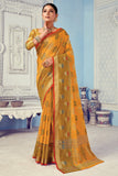 Cotton Saree Dandelion Yellow Cotton Saree saree online