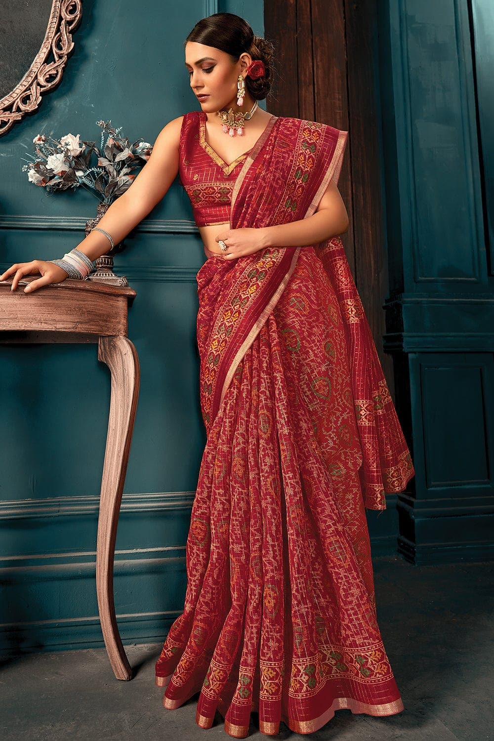 Latest Karwa Chauth Saree Design For Women Order Online