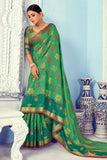 Cotton Saree Green Cotton Saree saree online