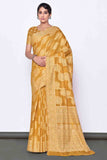 yellow saree