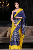 Cotton Saree Navy Blue Cotton Saree saree online