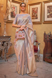 Cotton saree Pewter Grey Cotton Saree saree online