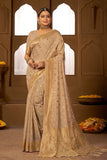 Cotton Silk Saree Beige Cotton Silk Saree saree online