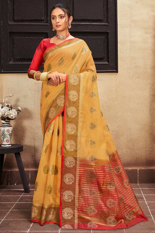 cotton silk saree