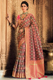banarasi silk saree blouse designs