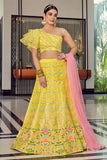 yellow lehenga choli