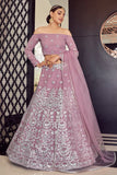 purple lehenga choli