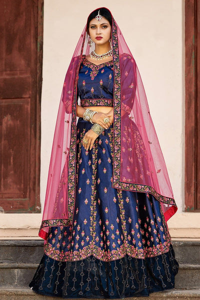 Buy Black Raw Silk Embroidery Square Neck Printed Lehenga Set For Women by  Keerthi Kadire Online at Aza Fashions.