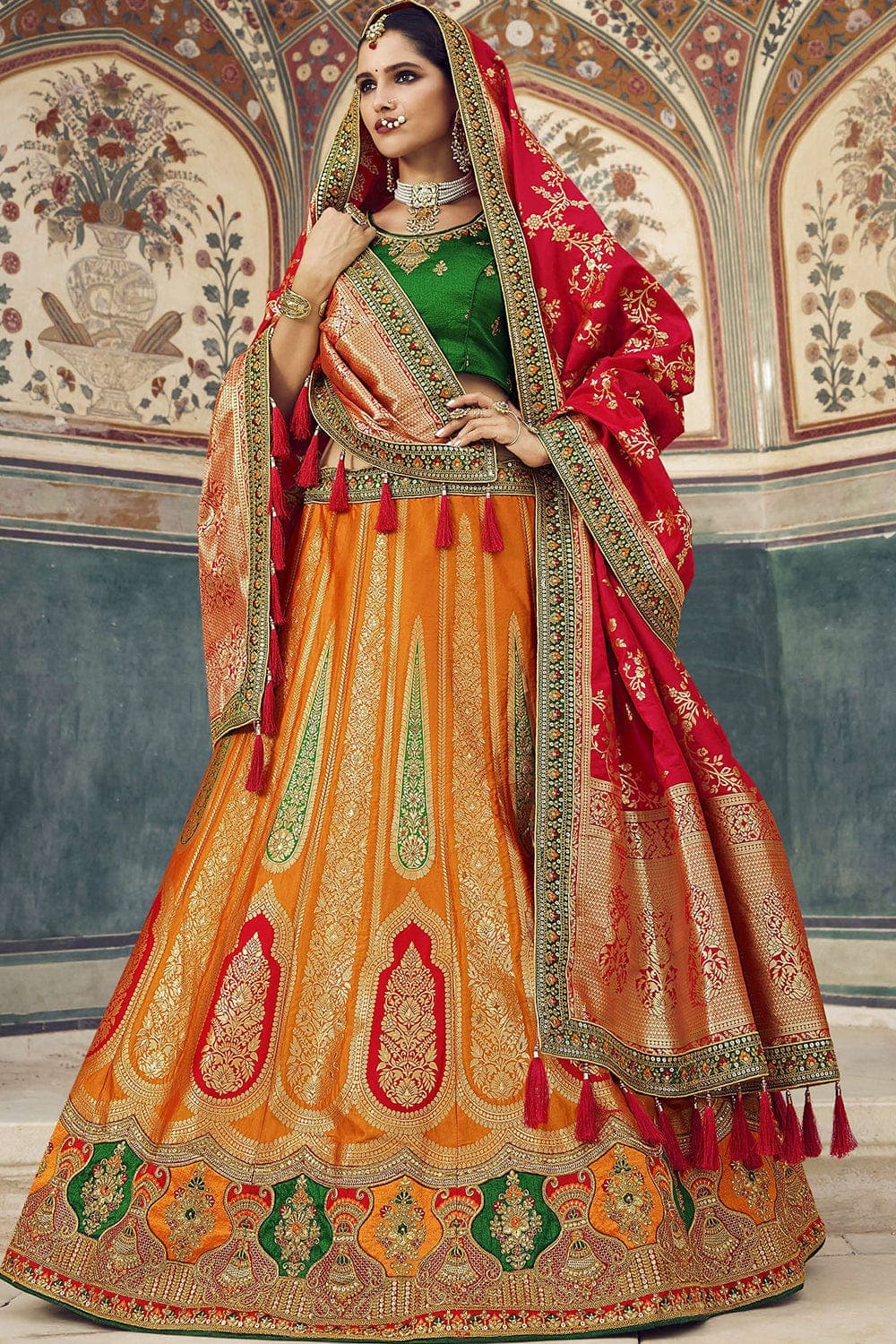 Marriage Lehenga Saree 2024 | skytecpr.com