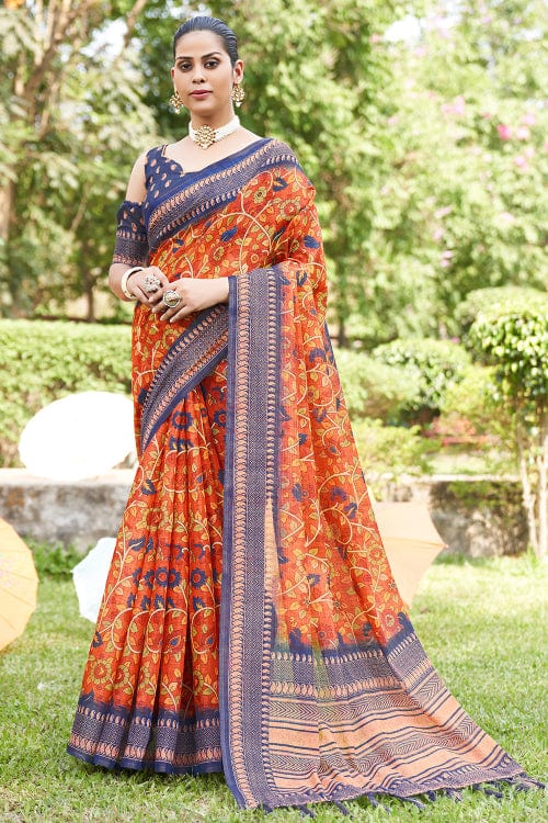 digital print saree