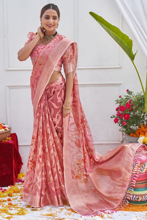 digital print saree