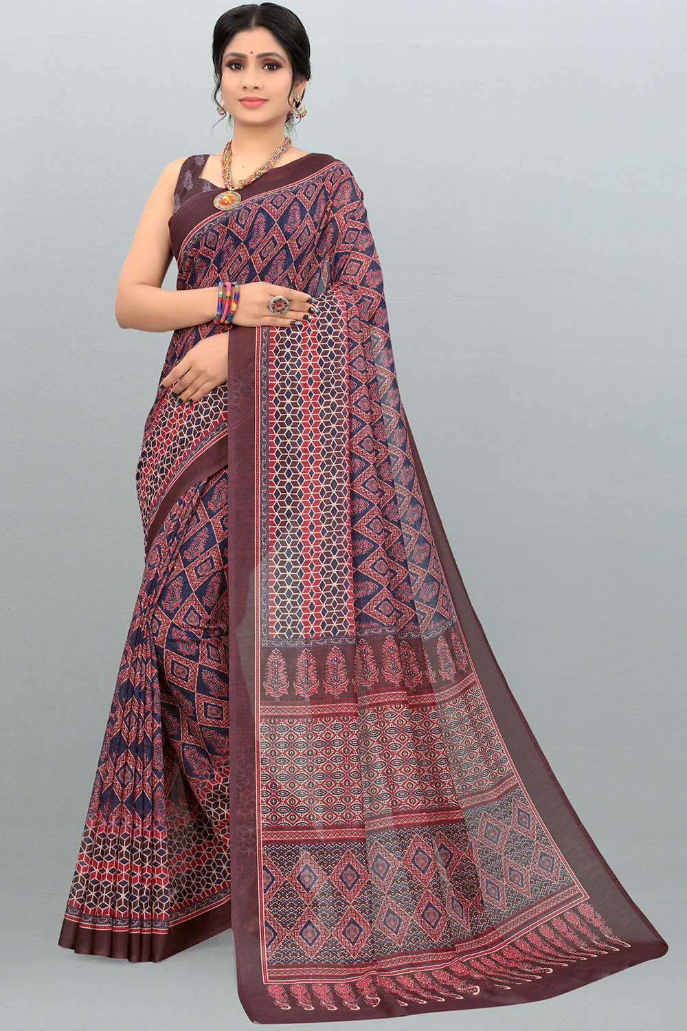 digital print saree