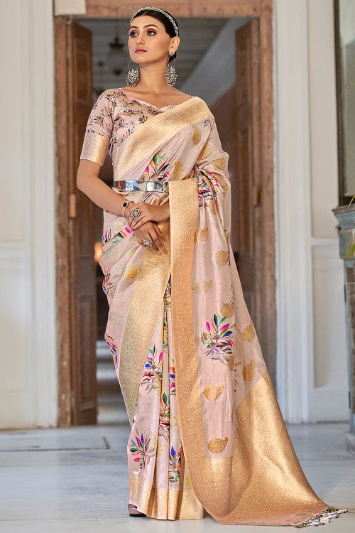 printed saree