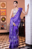 Digital Print Saree Dark Purple Kantha Digital Print Saree saree online