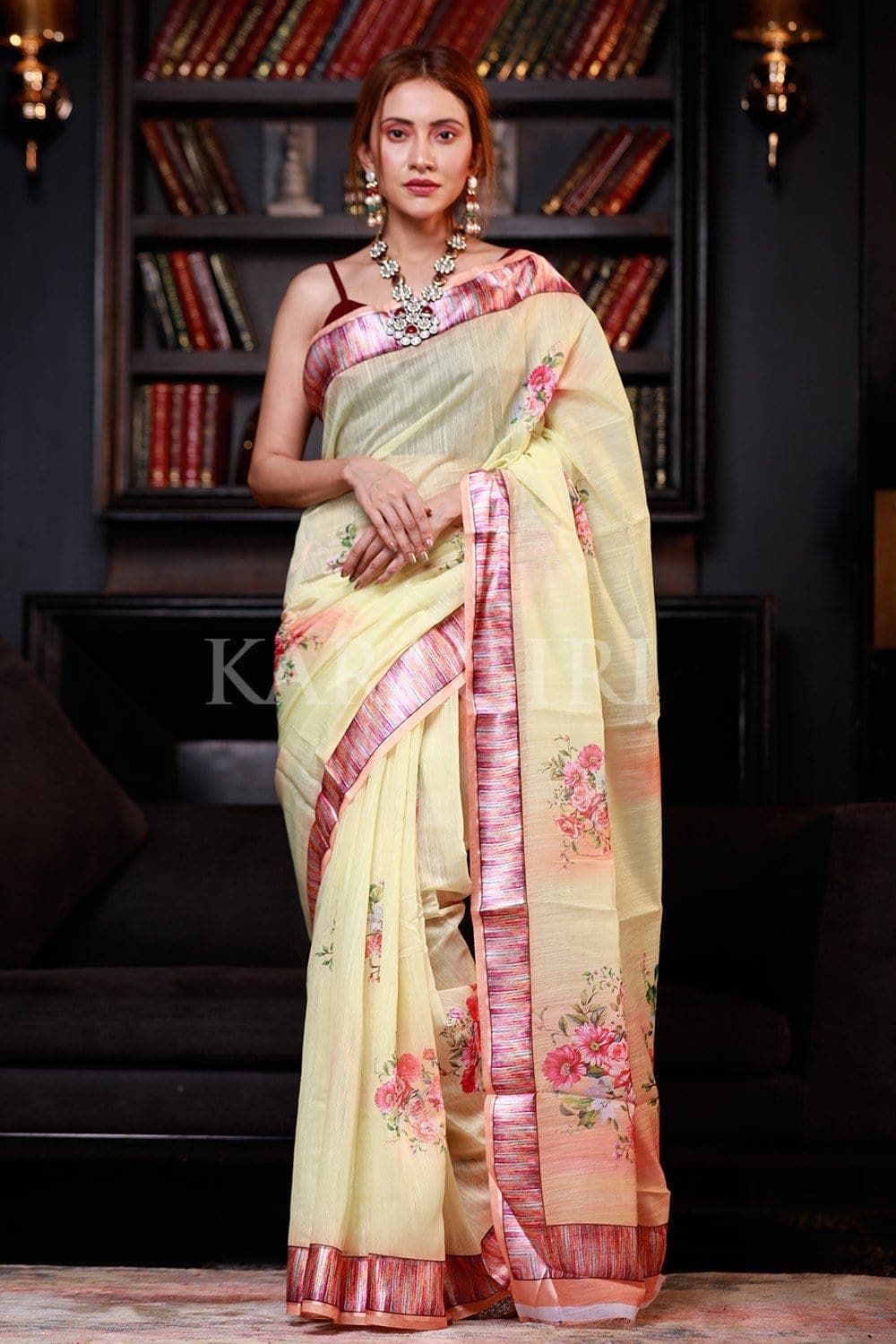 digital print saree