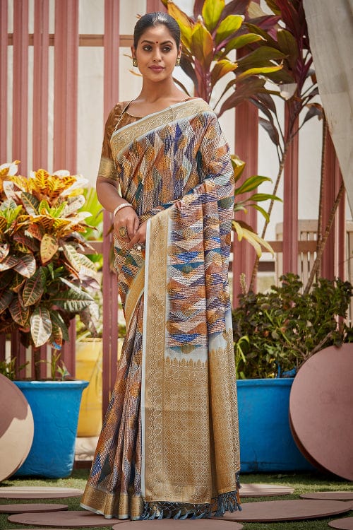 digital print saree