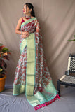 digital print saree