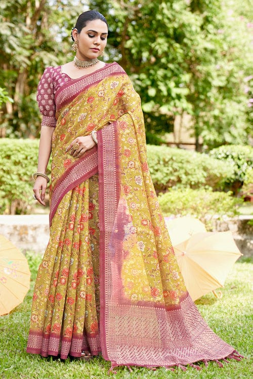 digital print saree