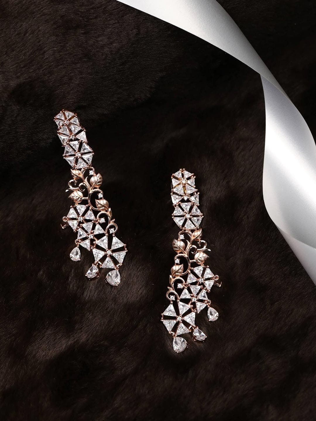 Floral Diamond Studs | Fiona Diamonds