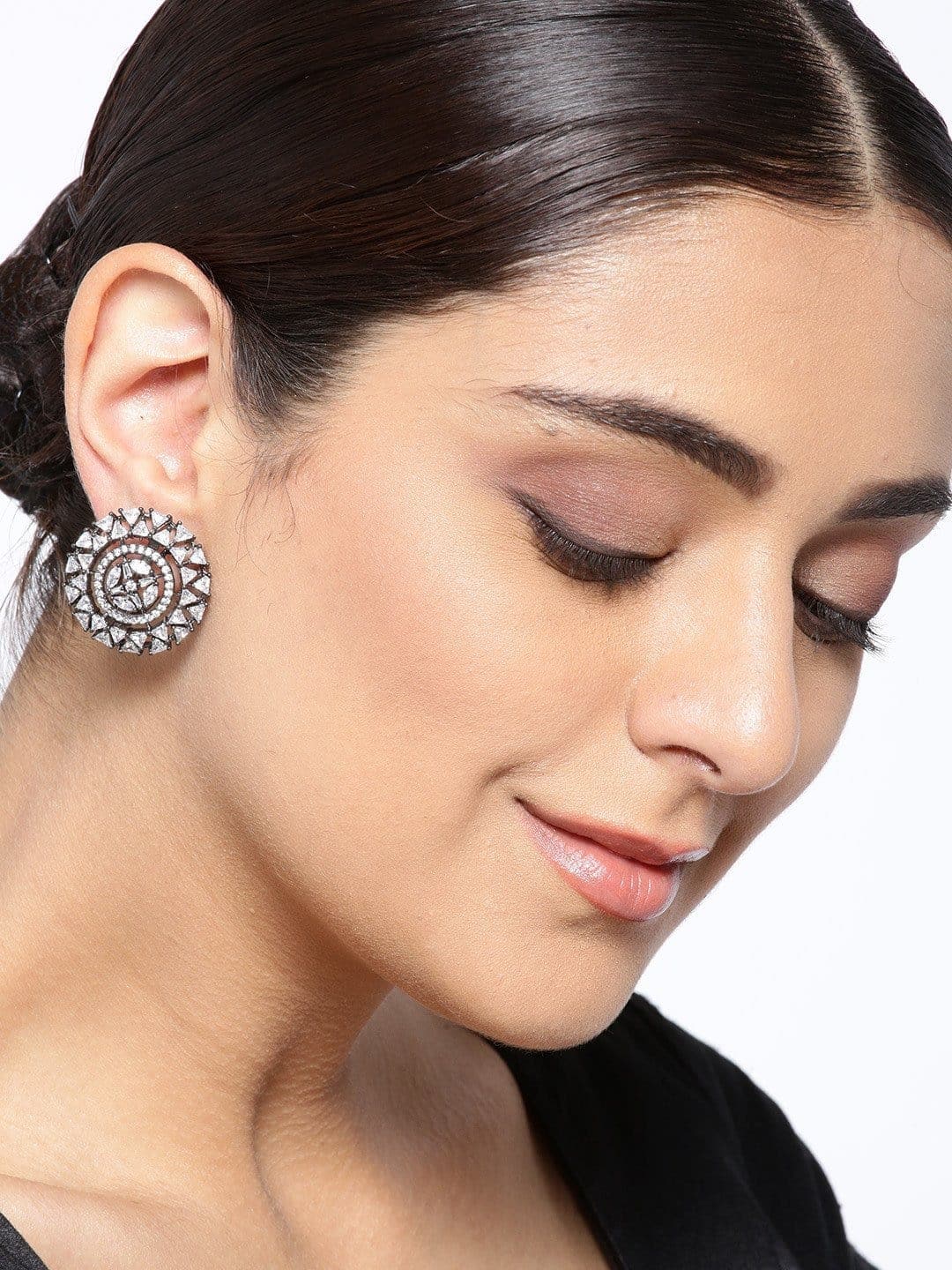 Earrings, Daily Wear Paan Shape Design With Studs – Hayagi