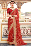 georgette saree