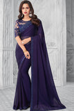 georgette saree