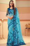 georgette saree