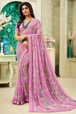 georgette saree