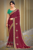 Georgette Saree Lollipop Purple Georgette Saree saree online