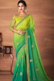 georgette saree