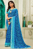 georgette saree